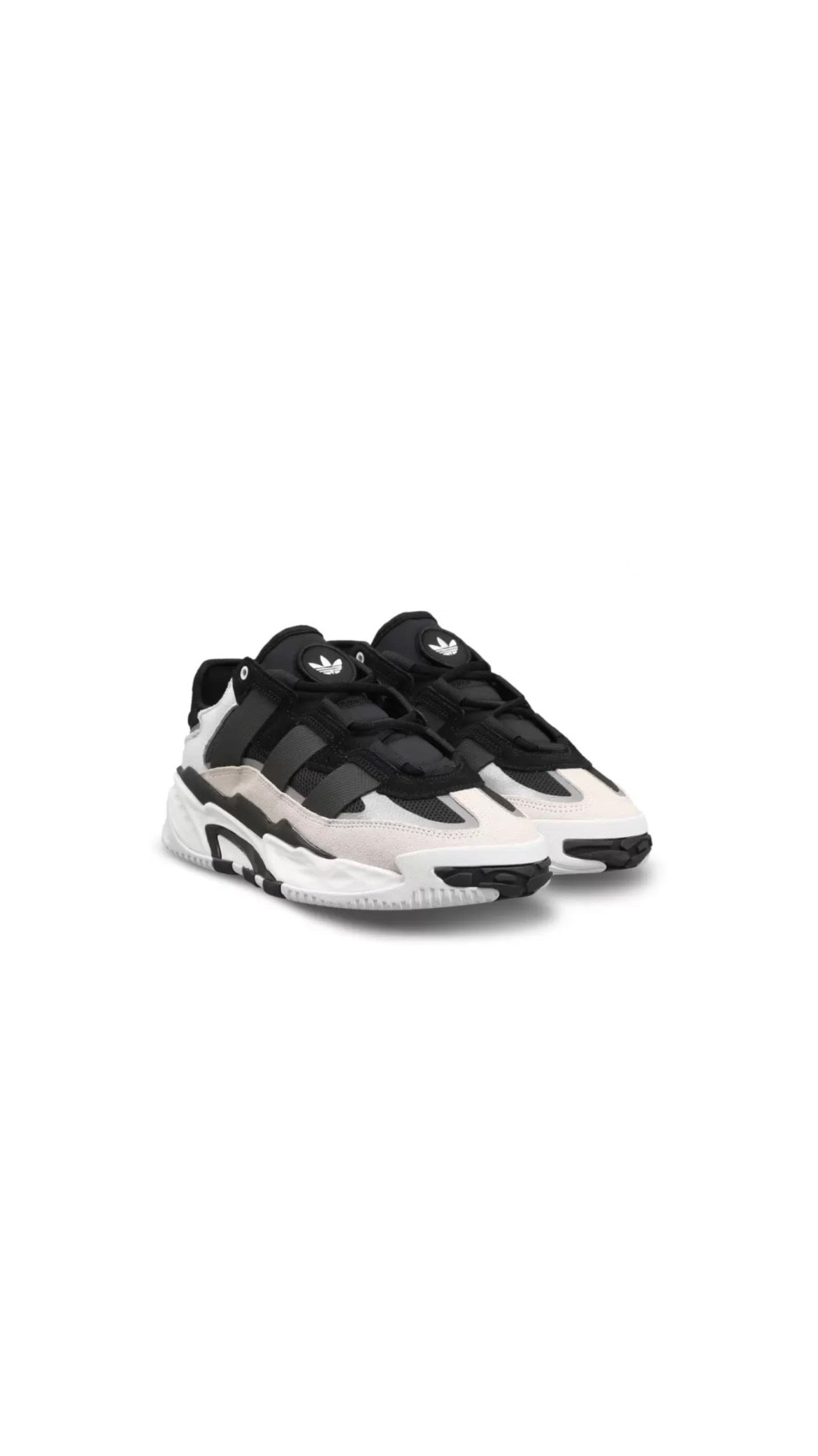 Niteball Trainers White/Black