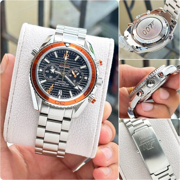 Omeg_a Seamaster Planet Ocean Quartz Japan