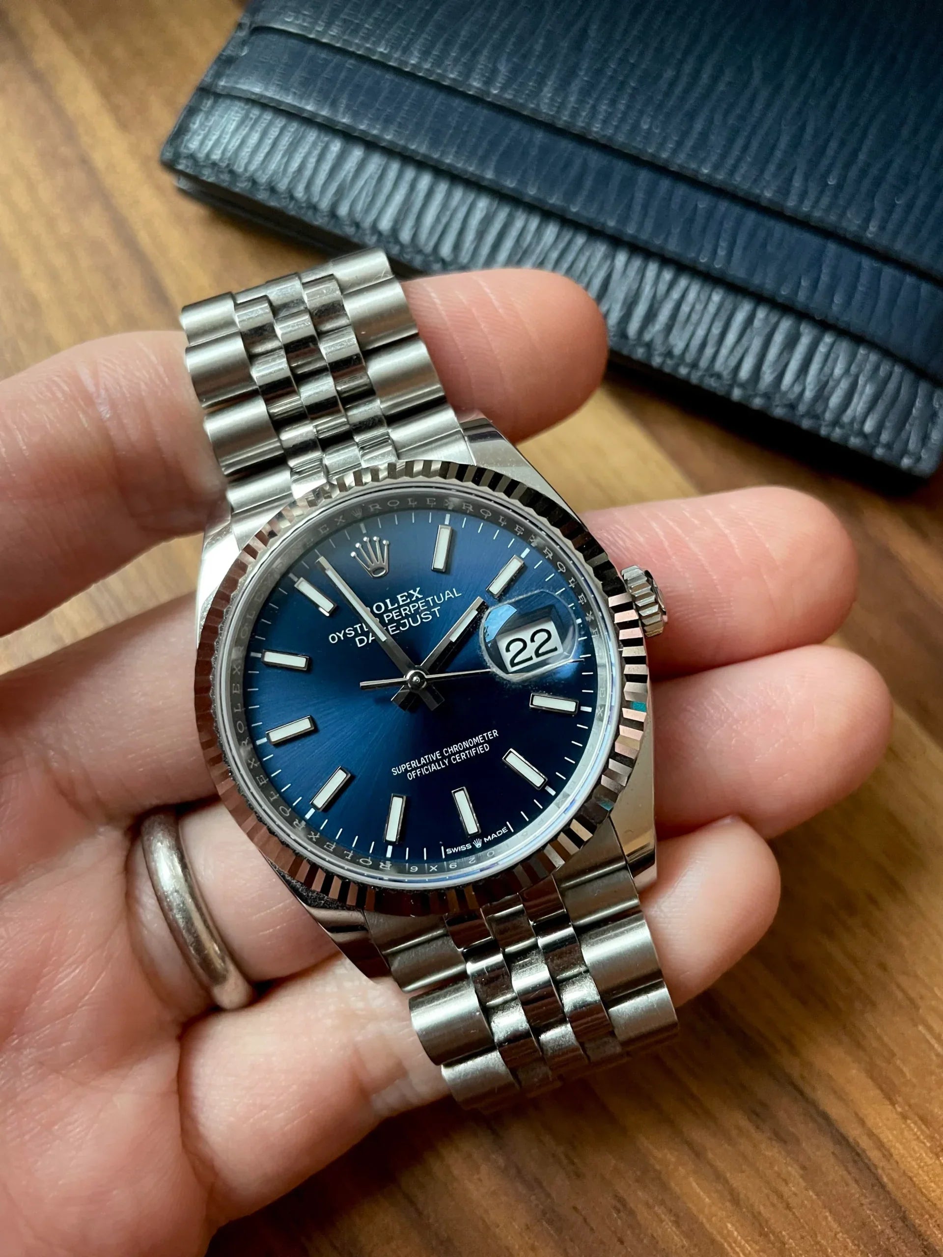 Role_x Oyster perpetual Date Just Automatic