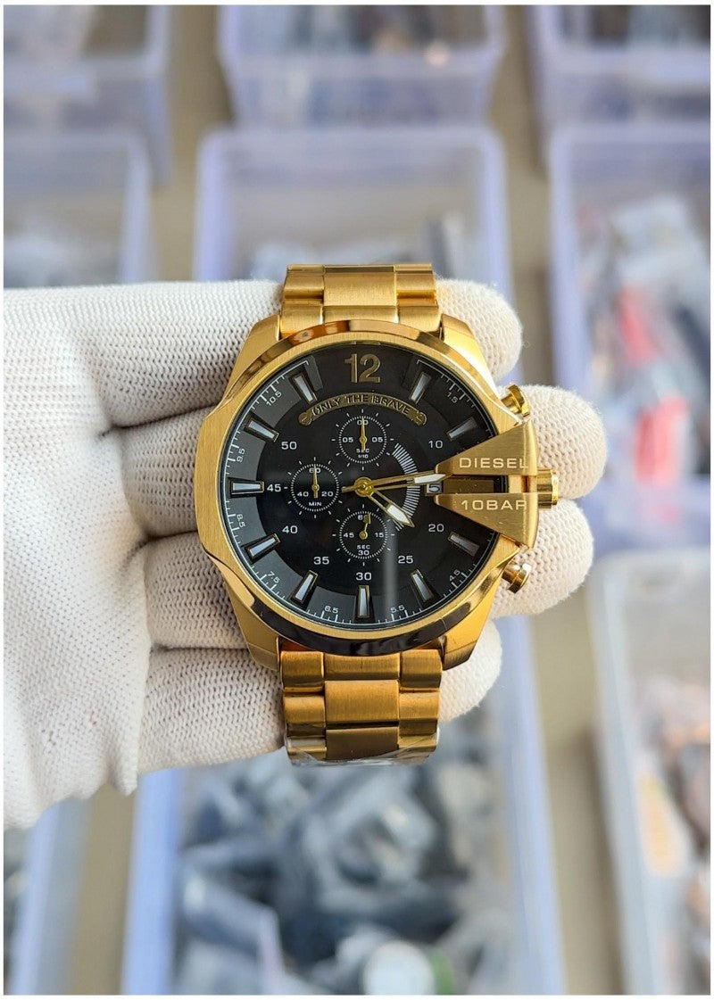 Diese_l 10 bar only the brave Gold-Black