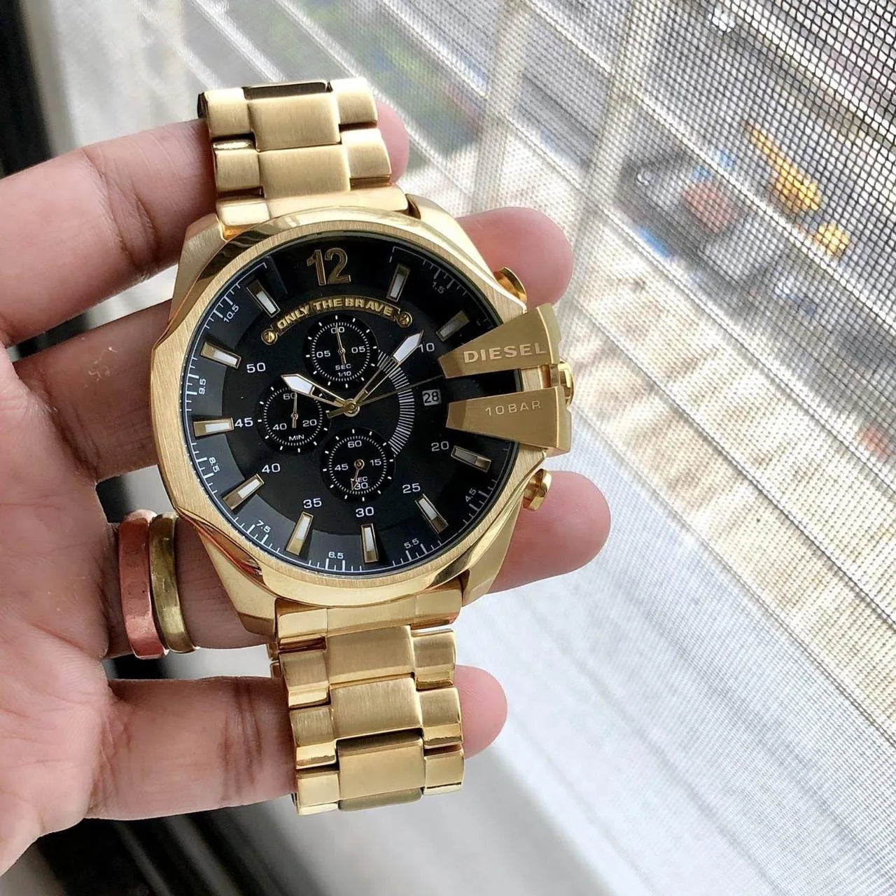 Diese_l 10 bar only the brave Gold-Black