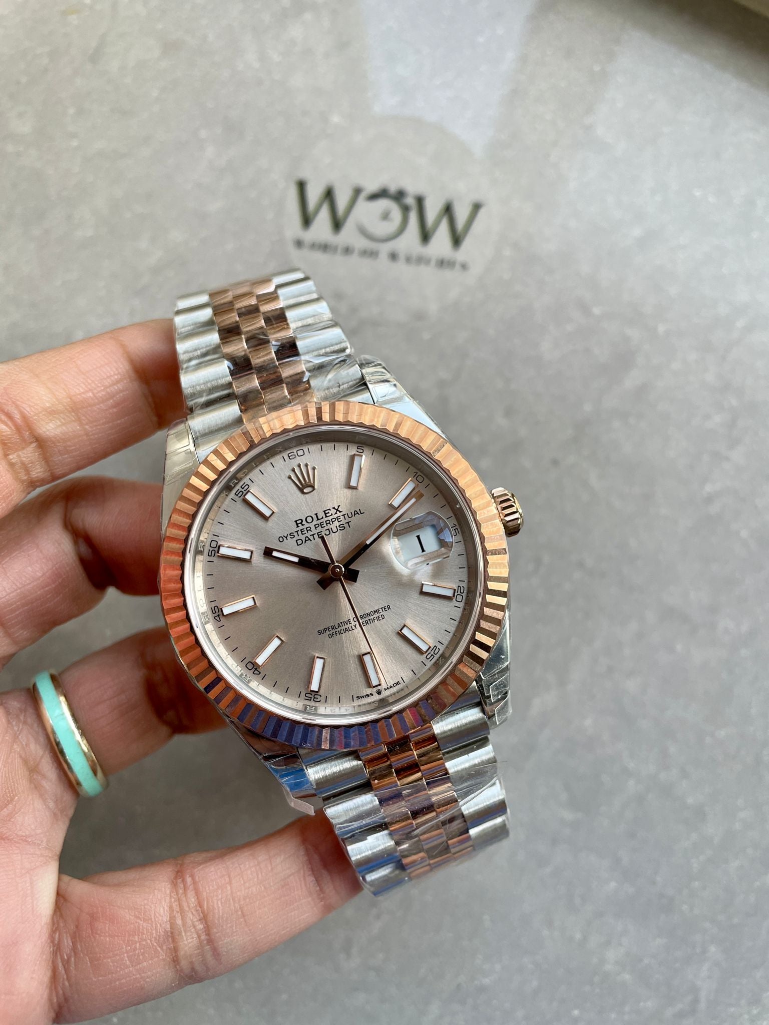 Role_x Oyster Perpetual Date Just ZR Premiums