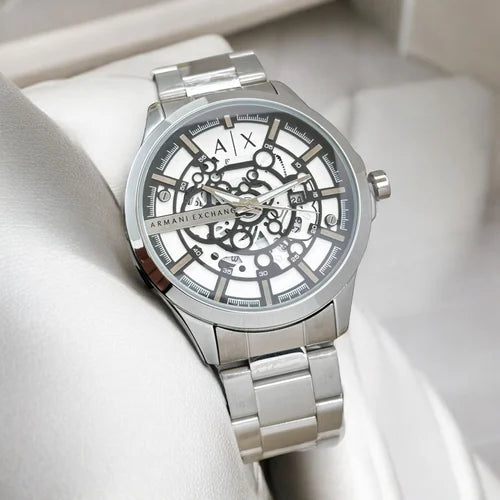 Arman_i Exchange Ax2418 Automatic Silver-Black