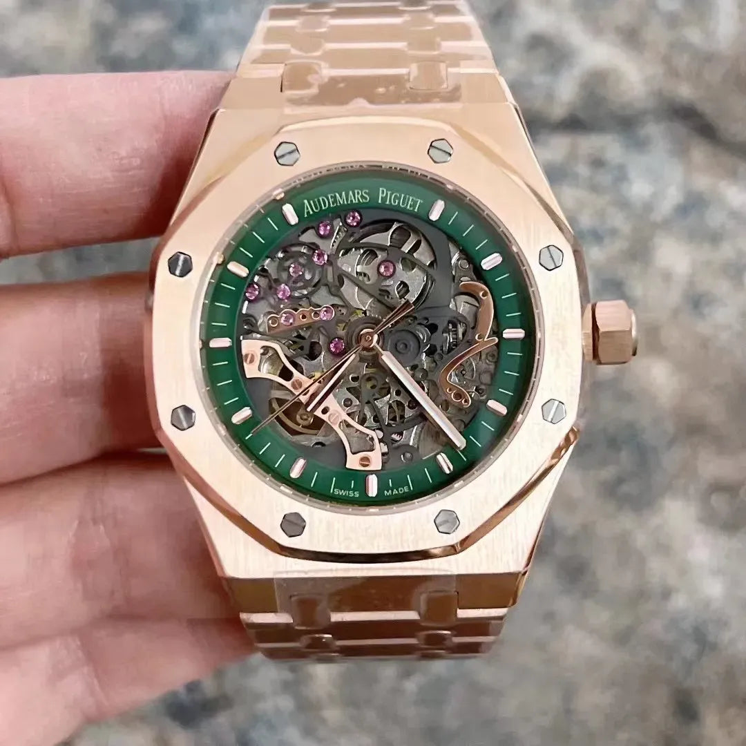Audemars_piguet Royal Oak Skeleton Automatic Copper Green