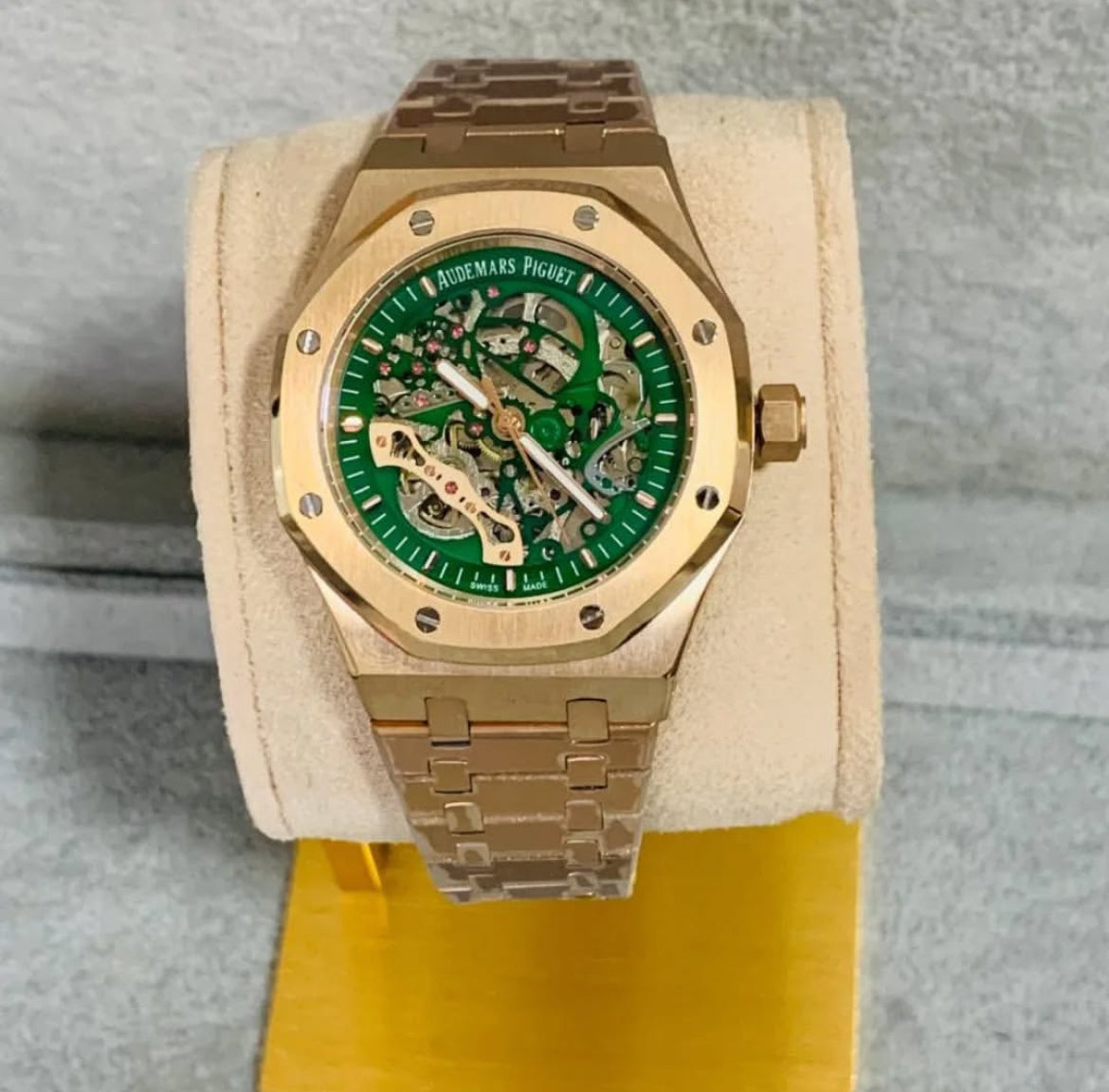Audemars_piguet Royal Oak Skeleton Automatic Copper Green