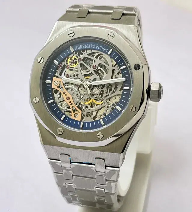 Audemars_piguet Royal Oak Skeleton Automatic Steel-Blue