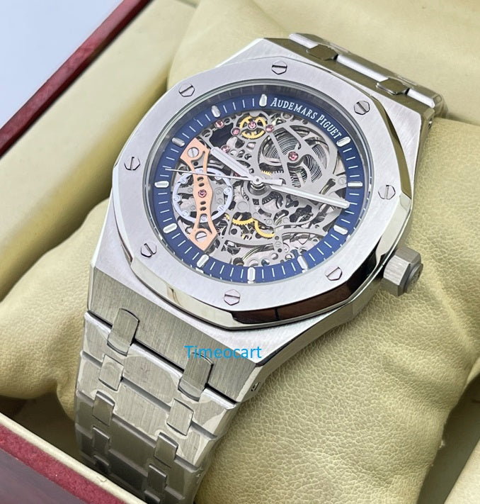 Audemars_piguet Royal Oak Skeleton Automatic Steel-Blue