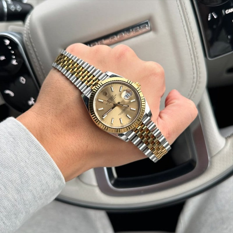 Role_x Oyster perpetual Date Just Automatic