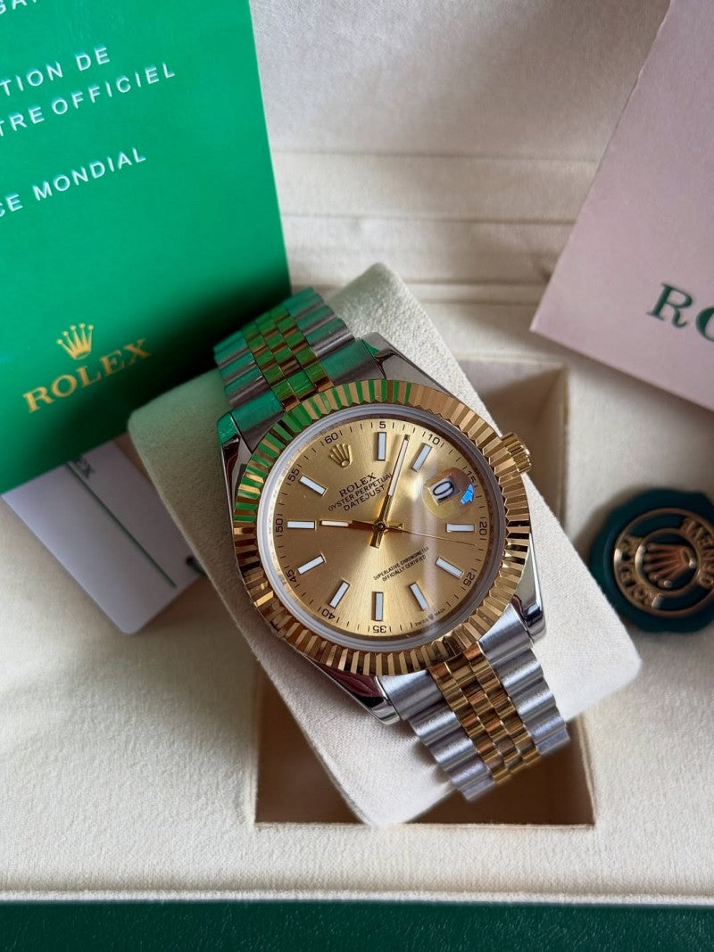 Role_x Oyster perpetual Date Just Automatic