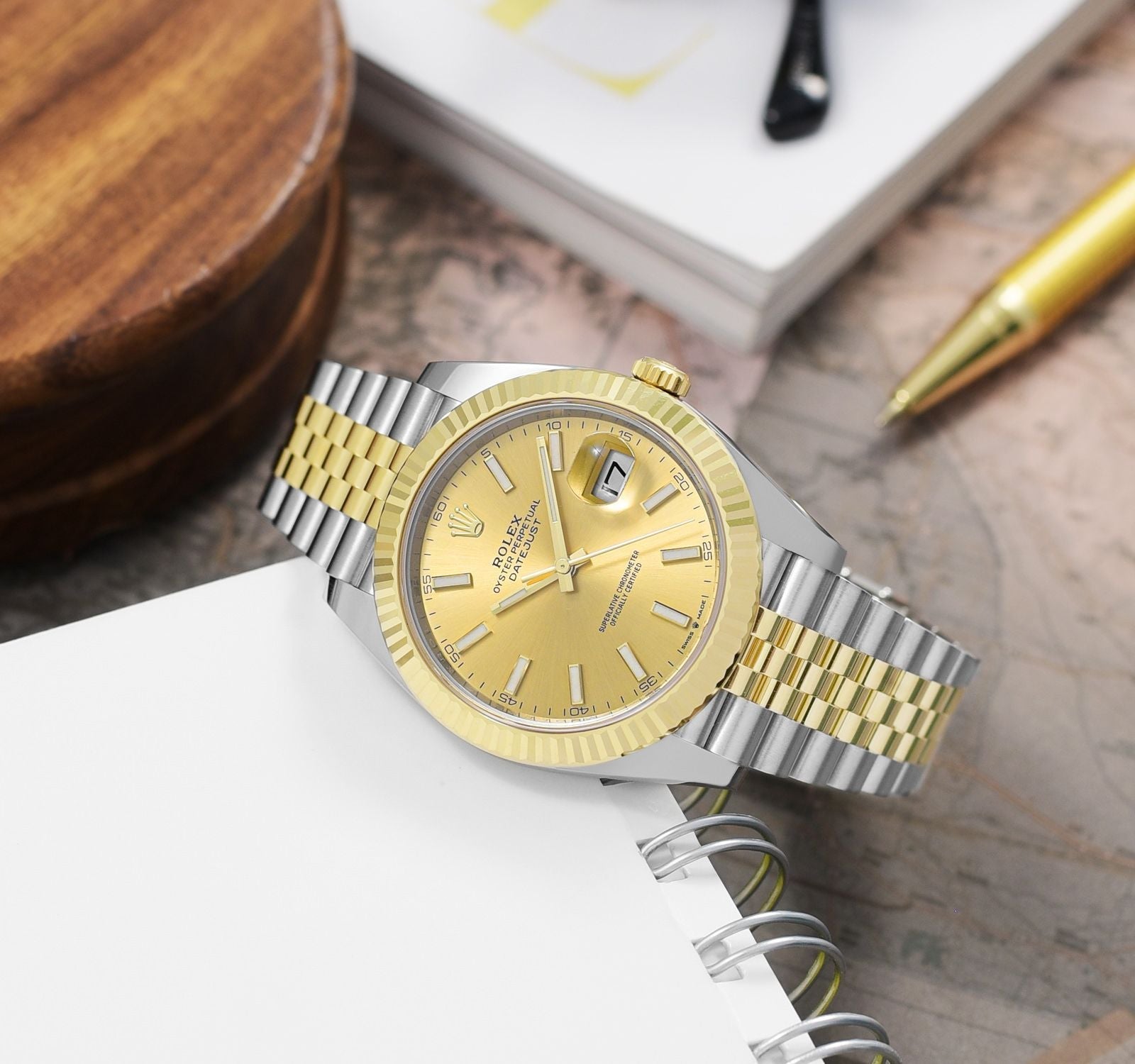 Role_x Oyster perpetual Date Just Automatic
