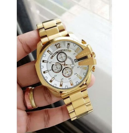 Diese_l 10 bar only the brave Gold-White